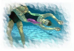 Mit fortschreitender Entspannung tauchen Sie ganz unter Wasser ein